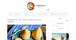Desktop Screenshot of cozinhasincera.com